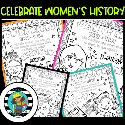 International Women's Day Coloring Pages