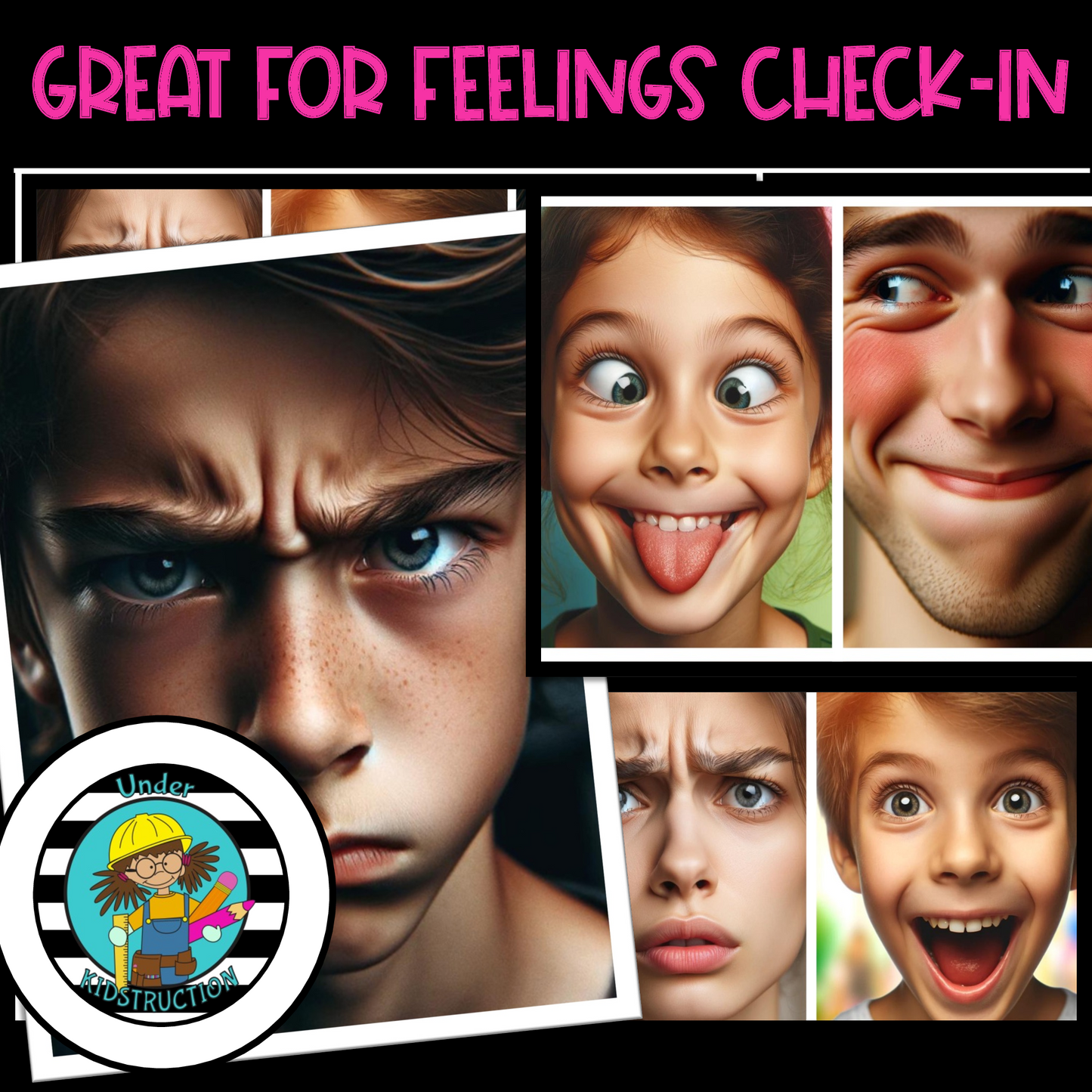 Emotions and Feelings: Real Life Clip Art and Pictures