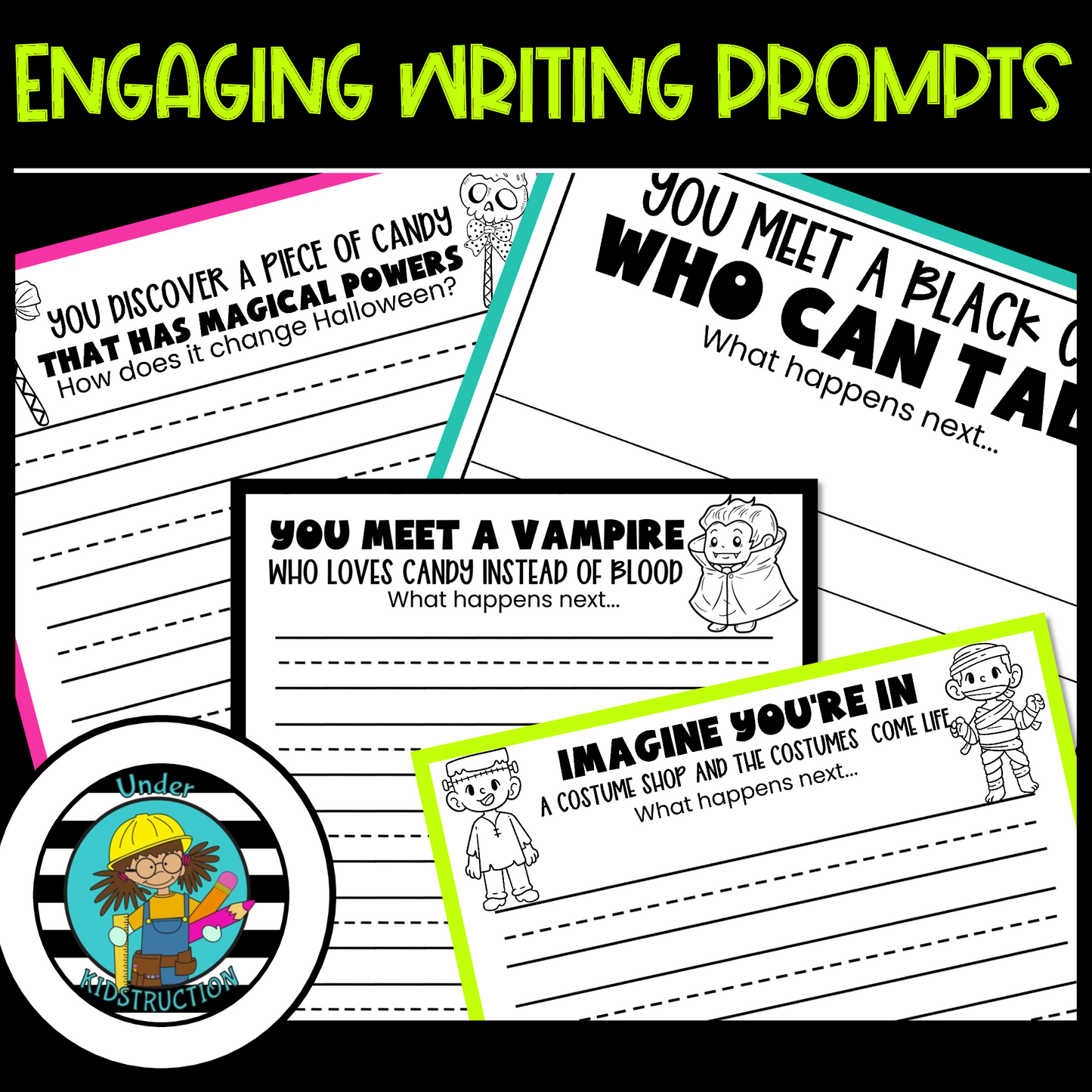 Halloween Narrative Writing Prompts