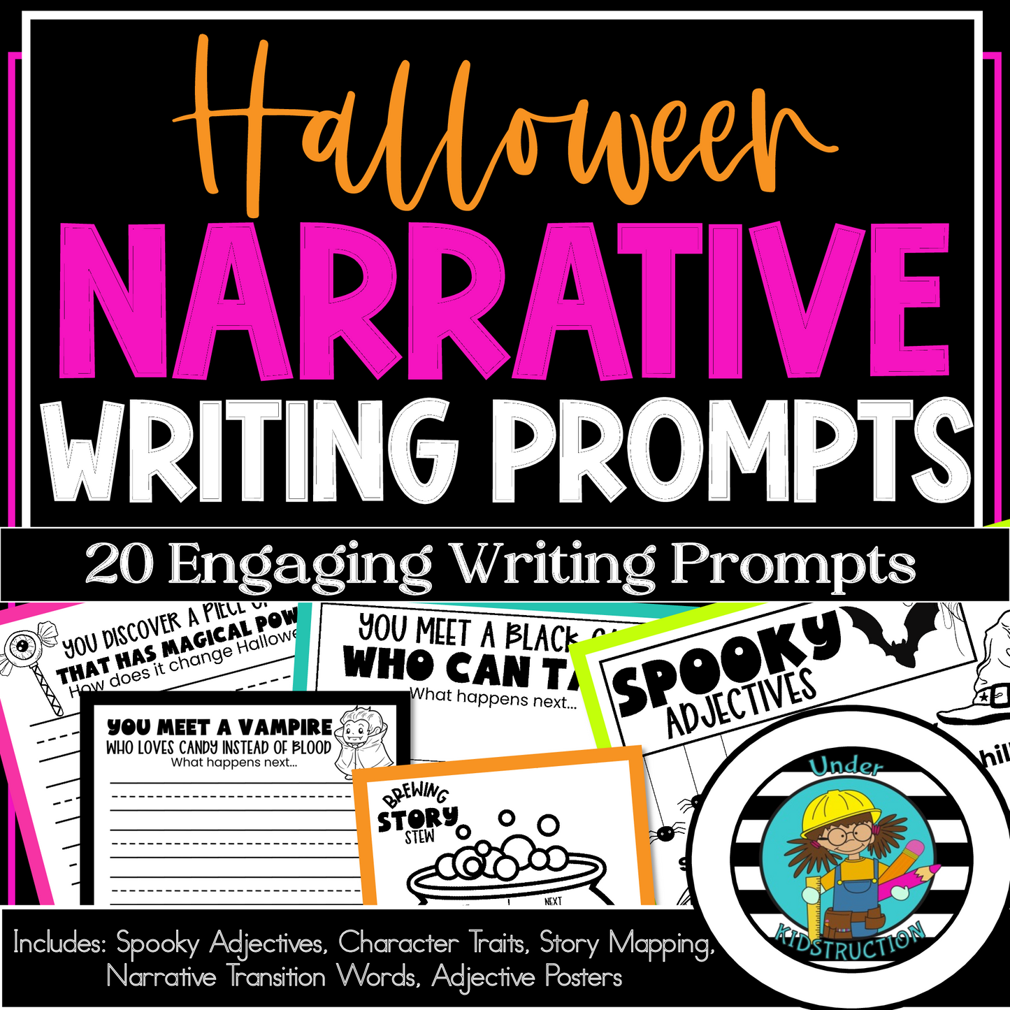 Halloween Narrative Writing Prompts